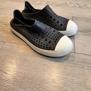 Skechers Foamies Guzman Steps Slip On Water Shoes Black Size 2 Aqua Surge